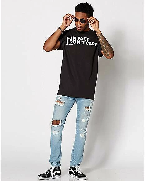 Best Pirce ๐ Fun Fact I Don't Care Plus Size T ๐ Shirt - DPCTED ๐ 5 Best Pirce ๐ Fun Fact I Don't Care Plus Size T ๐ Shirt - DPCTED ๐ - Image 3