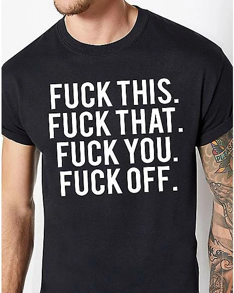Promo ๐ Fuck This Fuck That Fuck You Fuck Off T ๐ Shirt ๐ 4 Promo ๐ Fuck This Fuck That Fuck You Fuck Off T ๐ Shirt ๐ - Image 2