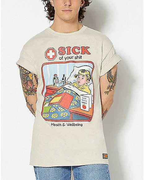 Cheap 🎉 Sick of Your Shit T 👚 Shirt - Steven Rhodes 🔥 9 Cheap 🎉 Sick of Your Shit T 👚 Shirt - Steven Rhodes 🔥 - Image 7