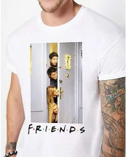 Budget 😉 Doorway Group Photo T 👕 Shirt - Friends 👍 -EASY Come EASY GO-shop 07588312 f