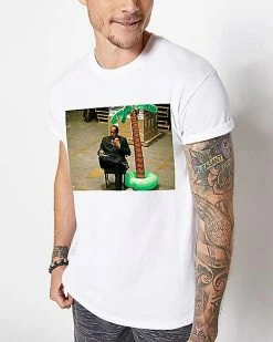 Coupon ⭐ Stanley Palm Tree T 👚 Shirt - The Office 😍