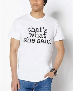 Buy 🔥 That's What She Said T 👚 Shirt - The Office 🎉