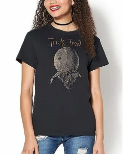 Top 10 🤩 Sam Face Logo T 👚 Shirt - Trick 'r Treat 🥰 -EASY Come EASY GO-shop 07592702 e