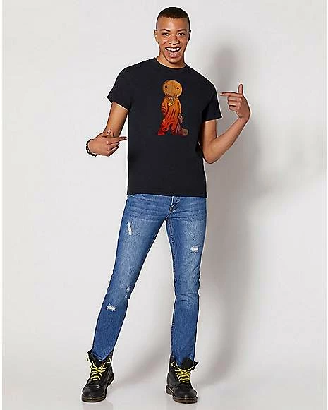 Hot Sale 😍 Sam Drawing T 👚 Shirt - Trick 'r Treat 🛒 5 Hot Sale 😍 Sam Drawing T 👚 Shirt - Trick 'r Treat 🛒 - Image 3