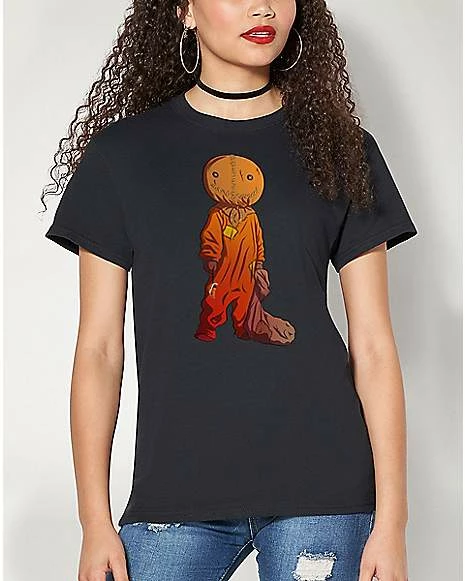 Hot Sale 😍 Sam Drawing T 👚 Shirt - Trick 'r Treat 🛒 7 Hot Sale 😍 Sam Drawing T 👚 Shirt - Trick 'r Treat 🛒 - Image 5