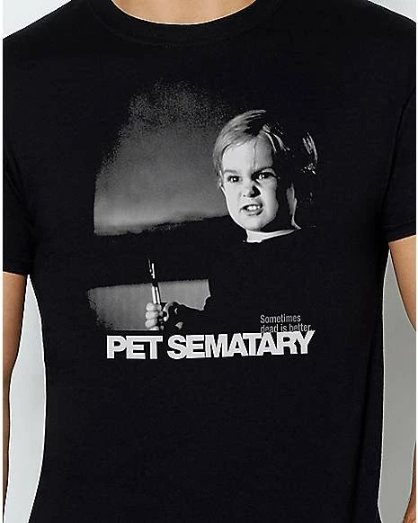 Brand new π Black and White Pet Sematary T π Shirt β€οΈ 4 Brand new π Black and White Pet Sematary T π Shirt β€οΈ - Image 2