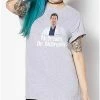 Brand new 😉 Doctor McDreamy T 👚 Shirt - Grey's Anatomy 😀 -EASY Come EASY GO-shop 07594260 a