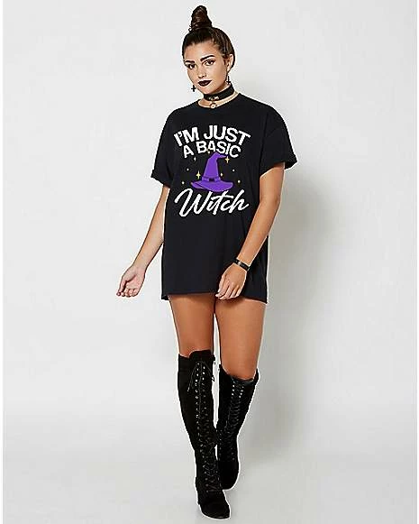 Flash Sale 🌟 Just a Basic Witch T 👚 Shirt ⌛ 5 Flash Sale 🌟 Just a Basic Witch T 👚 Shirt ⌛ - Image 3