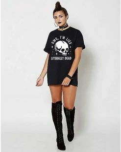 Deals 🛒 Literally Dead T 👚 Shirt 🎁 -EASY Come EASY GO-shop 07598998 c