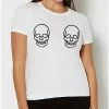 Hot Sale ✨ White Skull Boobs T 👕 Shirt 🔔 -EASY Come EASY GO-shop 07599426 a