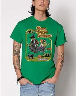 Best Pirce 🤩 Never Accept a Ride From Strangers T 👚 Shirt - Steven Rhodes 🔔