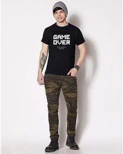 Promo ✨ Game Over T 👕 Shirt - El Chachos ✨ -EASY Come EASY GO-shop 07611650 c