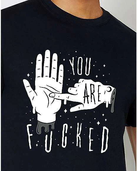 Cheapest 👍 You Are Fucked Palm Reading T 👚 Shirt ⌛ 4 Cheapest 👍 You Are Fucked Palm Reading T 👚 Shirt ⌛ - Image 2