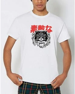 Discount ⌛ Nice Kitty Devil T 👚 Shirt 😉