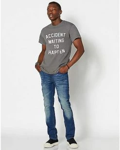 New 👍 Accident Waiting to Happen T 👕 Shirt 🥰 -EASY Come EASY GO-shop 07614555 c