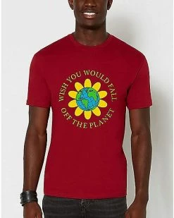 Promo 🧨 Fall Off The Planet T 👚 Shirt ✨