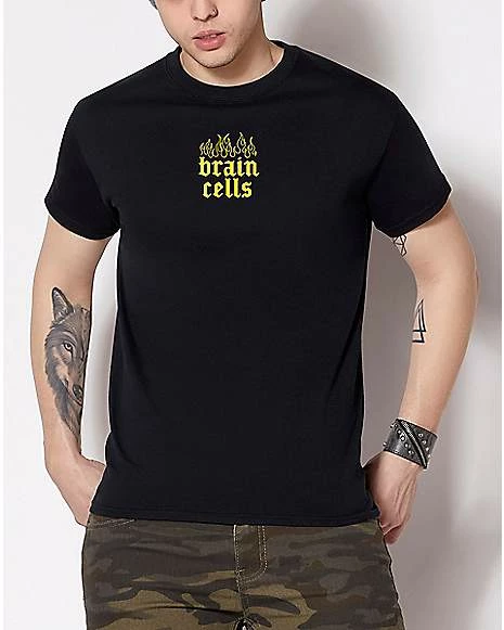 Cheapest 🎁 Burning Brain Cells T 👕 Shirt 😀 3 Cheapest 🎁 Burning Brain Cells T 👕 Shirt 😀