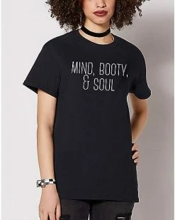 Best Sale 🥰 Mind Booty Soul T 👚 Shirt - Polly & Crackers 🔥 -EASY Come EASY GO-shop 07615511 e