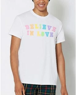Best reviews of ✔️ Rainbow Believe In Love Pride T 👚 Shirt 🤩