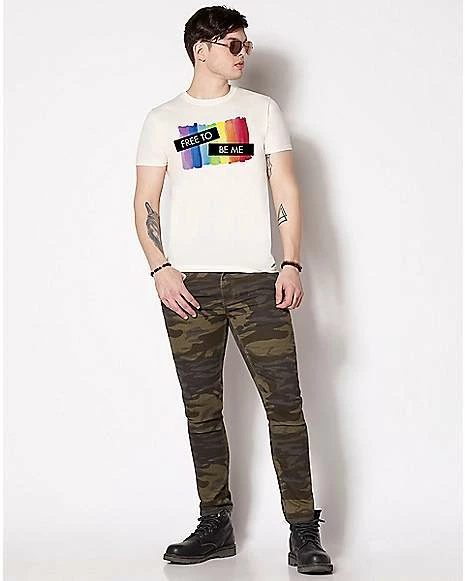 Cheapest ๐ Rainbow Free To Be Me Pride T ๐ Shirt ๐ 5 Cheapest ๐ Rainbow Free To Be Me Pride T ๐ Shirt ๐ - Image 3
