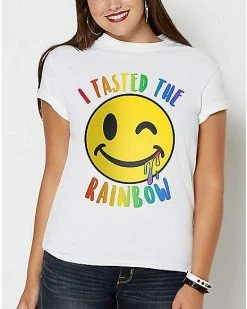 New ⭐ I Tasted The Rainbow Pride T 👚 Shirt 🌟 -EASY Come EASY GO-shop 07620107 e