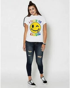 New ⭐ I Tasted The Rainbow Pride T 👚 Shirt 🌟 -EASY Come EASY GO-shop 07620107 f