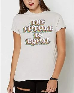 Discount 🔔 The Future is Equal Pride T 👚 Shirt ⭐ -EASY Come EASY GO-shop 07620164 e