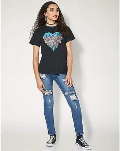 Buy 👍 Melting Heart Transgender Pride T 👕 Shirt 🥰 -EASY Come EASY GO-shop 07621014 f