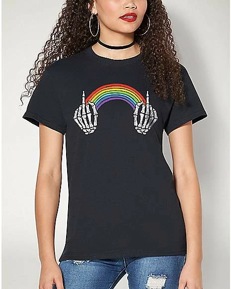 Best Pirce ๐คฉ Middle Finger Rainbow Pride T ๐ Shirt ๐ฏ 7 Best Pirce ๐คฉ Middle Finger Rainbow Pride T ๐ Shirt ๐ฏ - Image 5