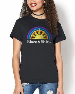 Best Sale 🛒 Rainbow Blaze and Shine T 👚 Shirt 👏 -EASY Come EASY GO-shop 07621196 e