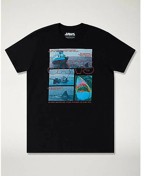 Hot Sale ๐ Jaws Movie T ๐ Shirt โ๏ธ 3 Hot Sale ๐ Jaws Movie T ๐ Shirt โ๏ธ