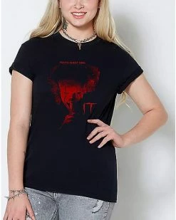 Top 10 🛒 Quiet Pennywise T 👚 Shirt - IT 🔥 -EASY Come EASY GO-shop 07626377 e