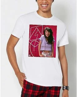 Budget 🤩 Neon Lights Kelly Kapowski T 👚 Shirt - Saved by the Bell ❤️ -EASY Come EASY GO-shop 07627219 e