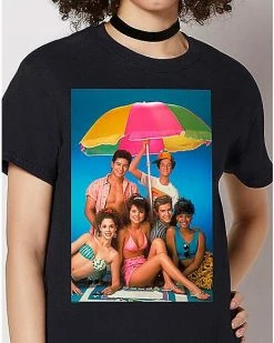 Cheap ✔️ Group Beach Saved By the Bell T 👕 Shirt 🎉 -EASY Come EASY GO-shop 07627276 b