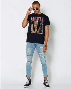 Coupon 😉 Vintage Mix Aaliyah T 👚 Shirt ⌛ -EASY Come EASY GO-shop 07630841 f