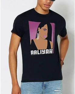 Outlet 🌟 Illustration Aaliyah T 👕 Shirt 😉 -EASY Come EASY GO-shop 07630965 e