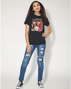 Promo ๐ Throwback Aaliyah T ๐ Shirt ๐ฏ 11 Promo ๐ Throwback Aaliyah T ๐ Shirt ๐ฏ -EASY Come EASY GO-shop 07631088 c