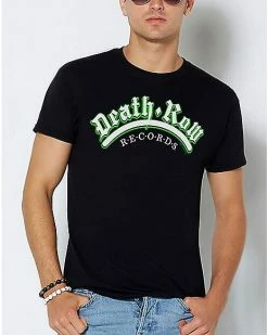 Cheapest ๐ฅฐ Neon Glow Death Row Records T ๐ Shirt ๐คฉ