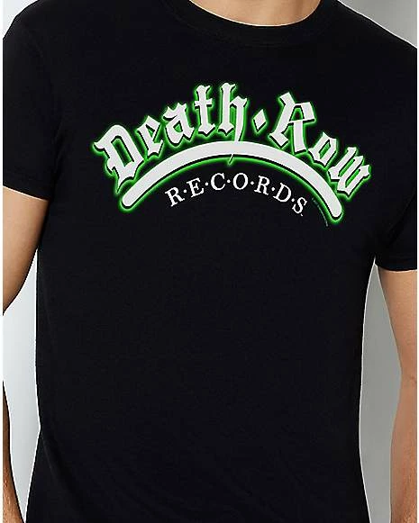 Cheapest 🥰 Neon Glow Death Row Records T 👚 Shirt 🤩 4 Cheapest 🥰 Neon Glow Death Row Records T 👚 Shirt 🤩 - Image 2
