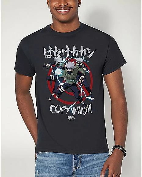Outlet ⭐ Naruto Copy Ninja T 👚 Shirt - Naruto Shippuden 👏 3 Outlet ⭐ Naruto Copy Ninja T 👚 Shirt - Naruto Shippuden 👏