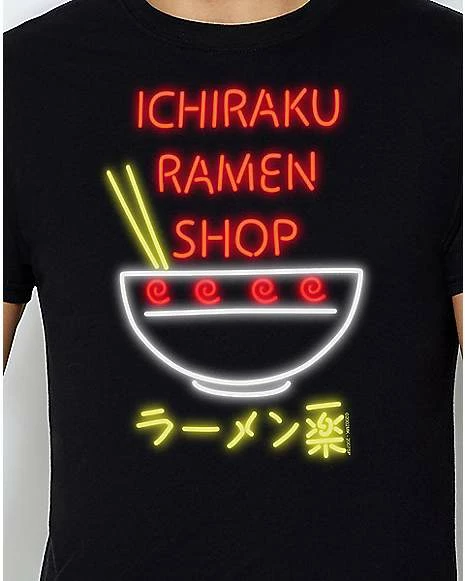 Brand new ❤️ Neon Sign Ichiraku Ramen Shop T 👕 Shirt - Naruto Shippuden 😍 4 Brand new ❤️ Neon Sign Ichiraku Ramen Shop T 👕 Shirt - Naruto Shippuden 😍 - Image 2