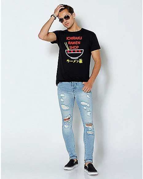 Brand new ❤️ Neon Sign Ichiraku Ramen Shop T 👕 Shirt - Naruto Shippuden 😍 5 Brand new ❤️ Neon Sign Ichiraku Ramen Shop T 👕 Shirt - Naruto Shippuden 😍 - Image 3