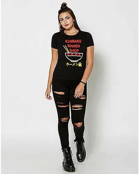 Brand new ❤️ Neon Sign Ichiraku Ramen Shop T 👕 Shirt - Naruto Shippuden 😍 8 Brand new ❤️ Neon Sign Ichiraku Ramen Shop T 👕 Shirt - Naruto Shippuden 😍 - Image 6