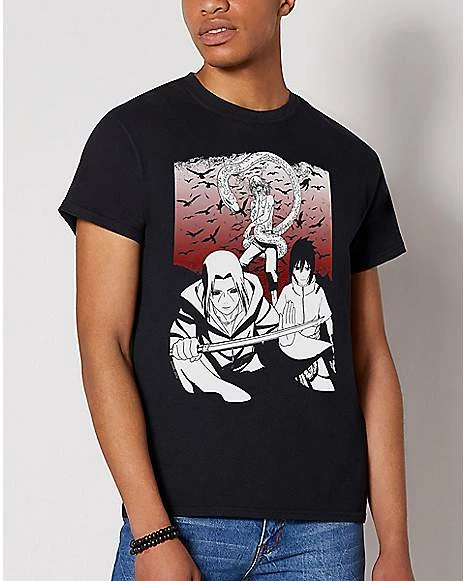 Promo ๐งจ Sasuke Orochimaru T ๐ Shirt - Naruto Shippuden โ 3 Promo ๐งจ Sasuke Orochimaru T ๐ Shirt - Naruto Shippuden โ