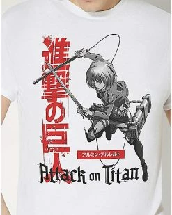 Outlet ❤️ Armin Kanji T 👕 Shirt - Attack on Titan 🥰 -EASY Come EASY GO-shop 07632649 b