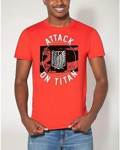 Best reviews of ✔️ Sword Attack Logo T 👚 Shirt - Attack on Titan 😍