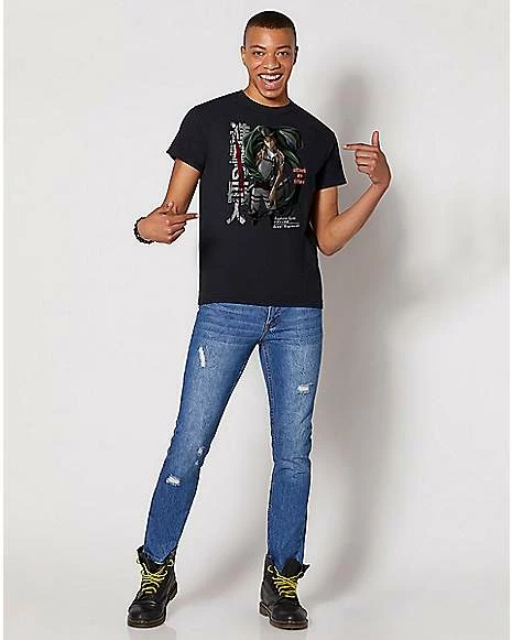 Coupon ๐ฏ Levi Logo T ๐ Shirt - Attack on Titan ๐ 5 Coupon ๐ฏ Levi Logo T ๐ Shirt - Attack on Titan ๐ - Image 3