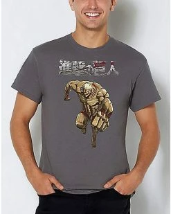 Coupon ๐ฏ Armored Titan T ๐ Shirt - Attack on Titan โ๏ธ