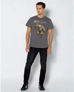 Coupon 💯 Armored Titan T 👕 Shirt - Attack on Titan ✔️ -EASY Come EASY GO-shop 07633001 c