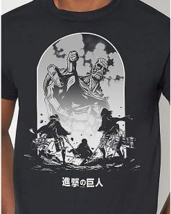 Deals 🔥 Face Off T 👕 Shirt - Attack on Titan ⌛ -EASY Come EASY GO-shop 07633126 b